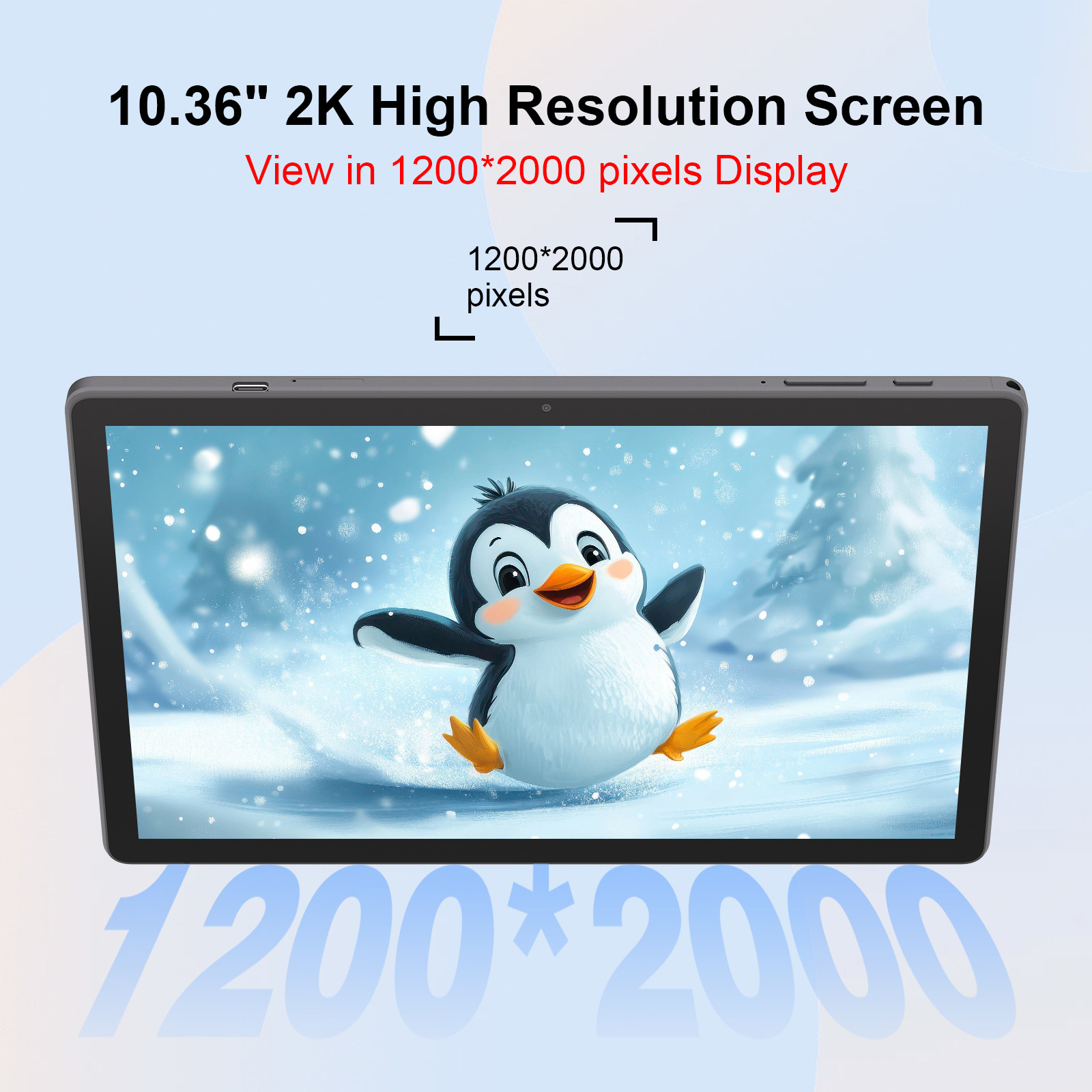 C idea transfronteriza nueva tableta gris de 10.36 pulgadas al por mayor Bluetooth de ocho núcleos WIFI máquina de aprendizaje Internet