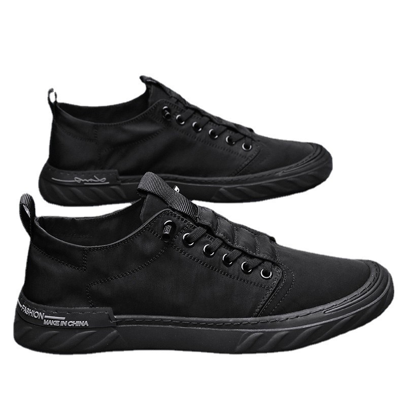 Old Beijing 2024 New Cloth Shoes Men's Lazy Slip-on Deodorant Summer Ice Silk Driving Breathable Thin Canvas