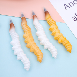 Cordyceps ballpoint pen cross-border explosions black ballpoint pen office oil brush ball pen wholesale ding