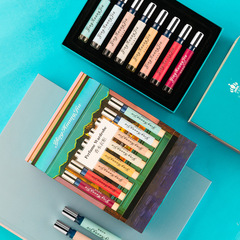 小樣套裝禮盒清新淡香香水夢幻香草加州柑橘海風青檸暗夜玫瑰香水