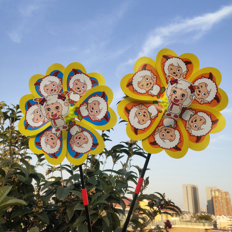 행복한 혼합 머리