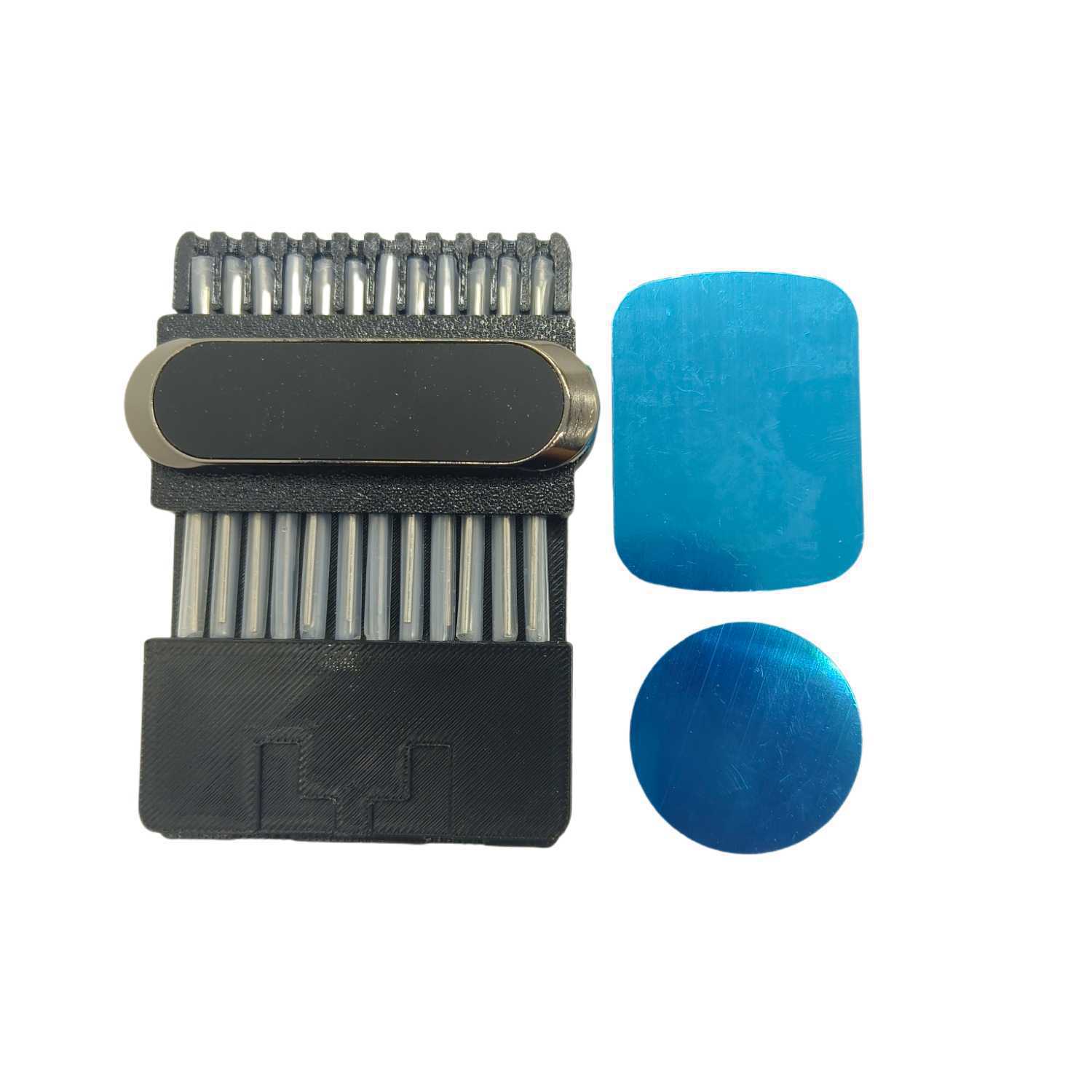 热缩管穿纤夹板热缩管穿纤工具穿纤夹板卡管夹套装