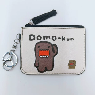 Кошелёк с мультяшным принтом с брелоком для мелочи