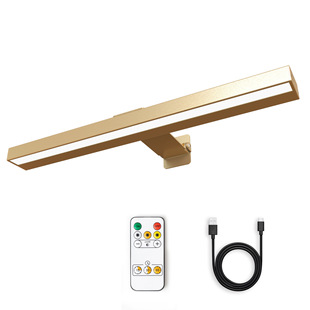 Simple folding charging remote control bracket painting lamp wall lamp magnetic suction lamp mirror headlight dart target lighting three-color adjustable