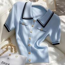 2025�ļ��¿�С���L�{ɫPOLO�I����T��Ů��ײɫᘿ�����