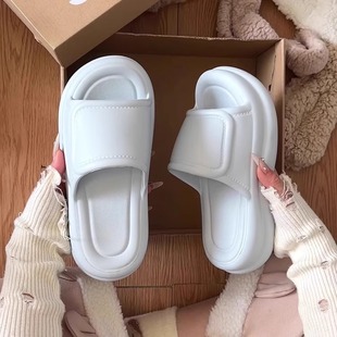 2025 new thick-soled home slippers women's non-smelly feet wear increased sandals non-slip deodorant cross-border wholesale