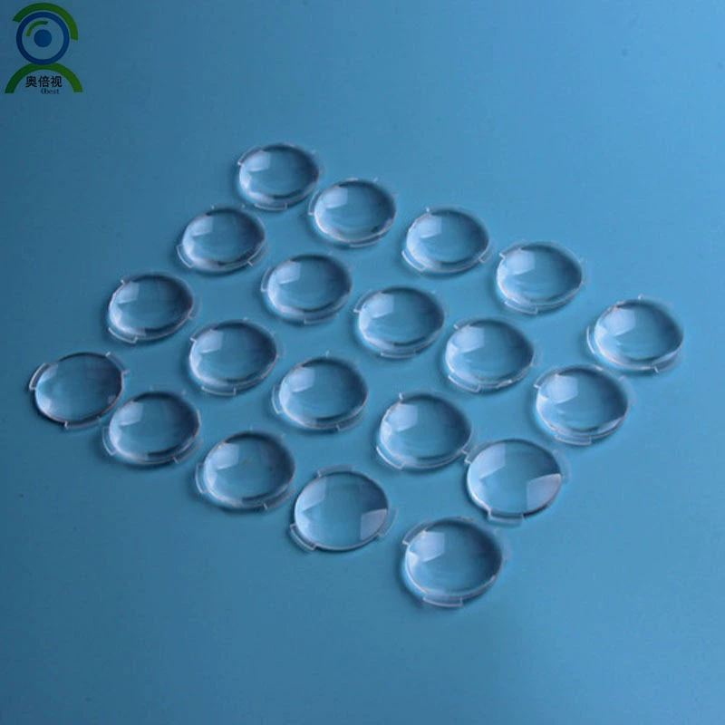 Производители напрямую поставляют 25 акриловых двойных выпуклых линз с краем двойных выпуклых линз