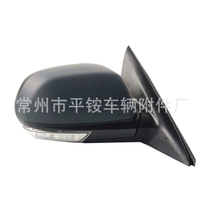 Suitable for Chevrolet 07-13 Rear mirror/rearview mirror assembly - 5-wire-electric-adjustment-turn-signal-unpainted-right