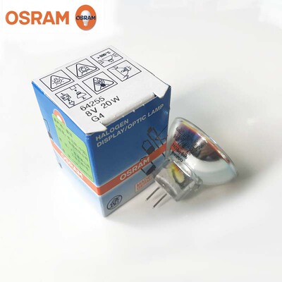 [欧司朗OSRAM卤素灯杯64255 雷杜酶标仪RT-6000用灯泡 8V20W G4]