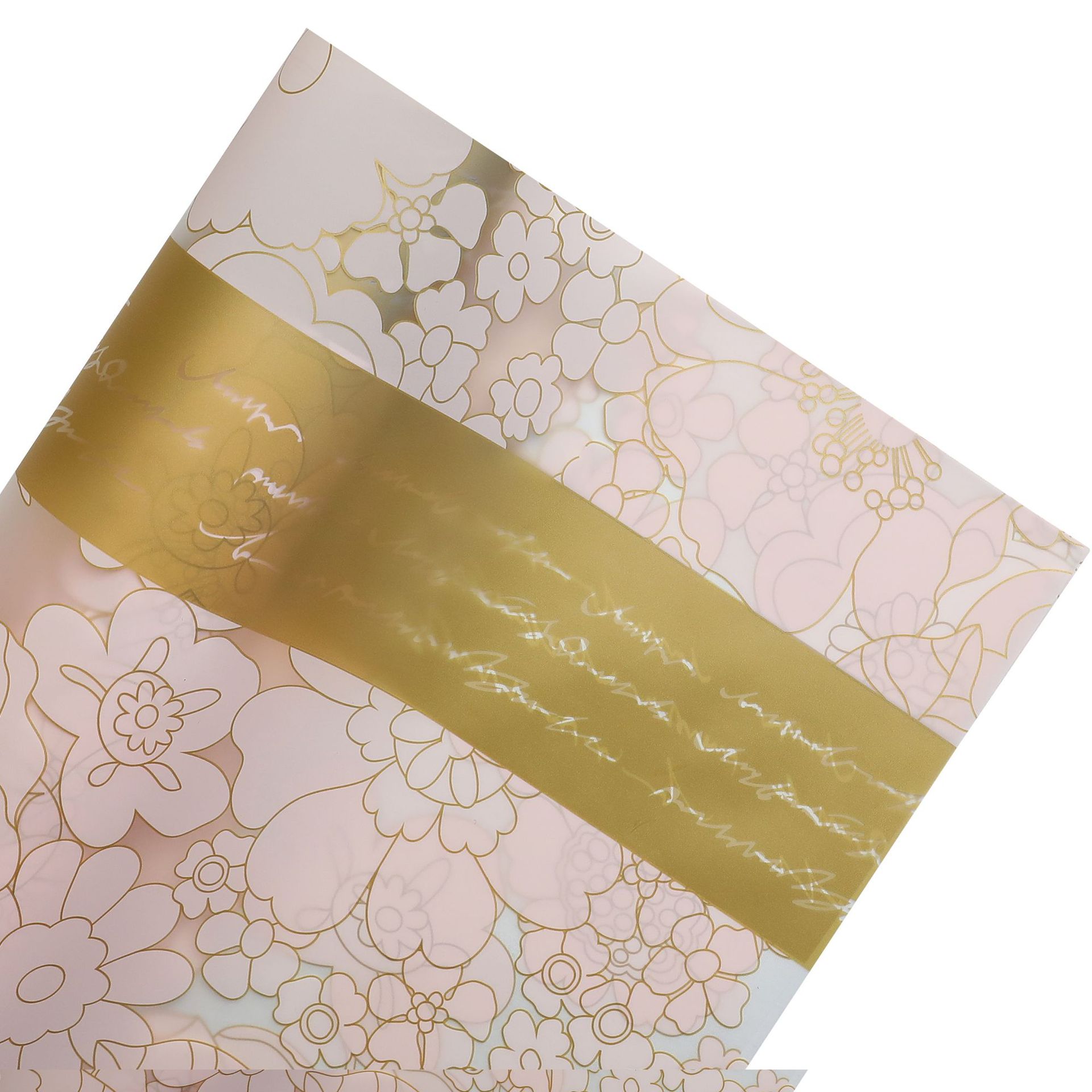 Fábrica al por mayor tienda de flores personalizada material de embalaje floral película de extinción impermeable historia de jardín embalaje de flores papel ligero