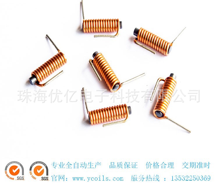 厂家供应磁棒棒型插件绕线电感