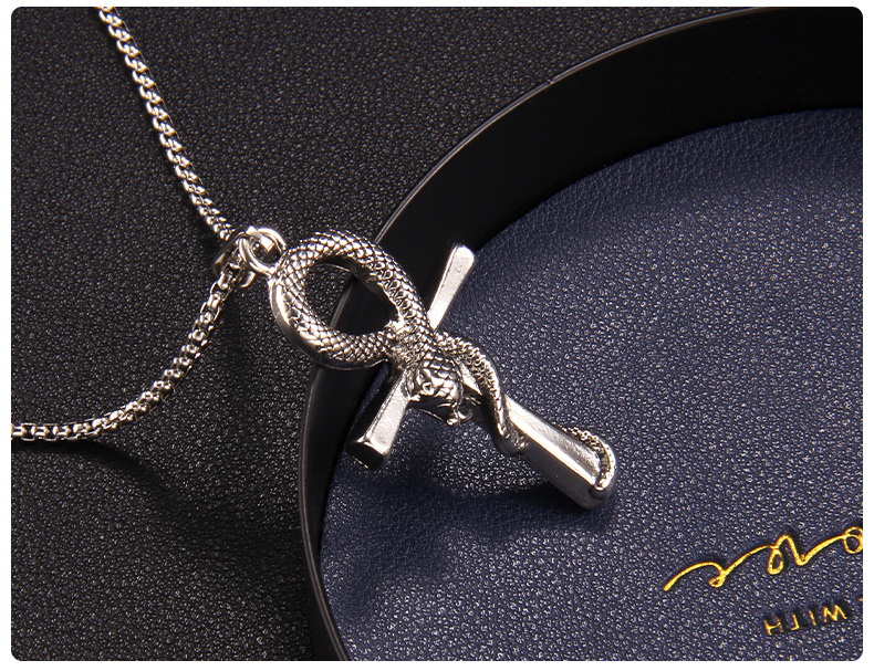 Pendant Necklace Classification Fashion Snake Stainless Steel Plating Pendant Necklace 1 Piece