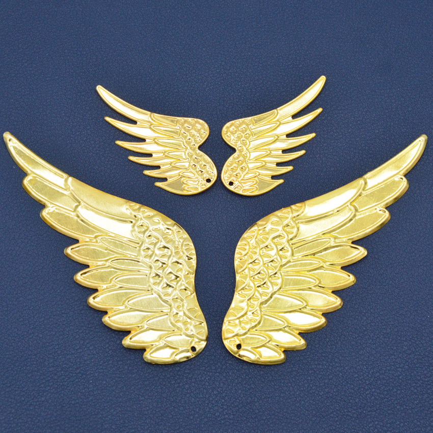 古装头饰配件 左右翅膀 90/50mm 天使翅膀  实心大小号 天使羽毛