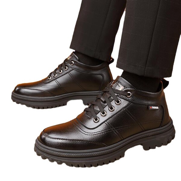 Winter cotton shoes for men