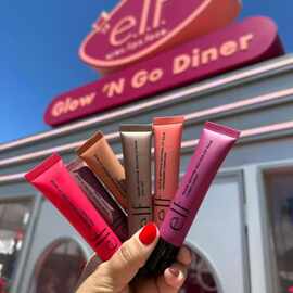 跨境新品elf唇釉Glow Reviver Melting Lip Balm有色香味润唇膏