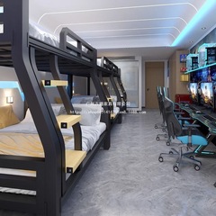 Wanteng 厚みのある鉄製ベッド 二段ベッド 2階建て ホームホテル eスポーツ 鉄製ベッド 賃貸住宅 大学生寮 Wanteng