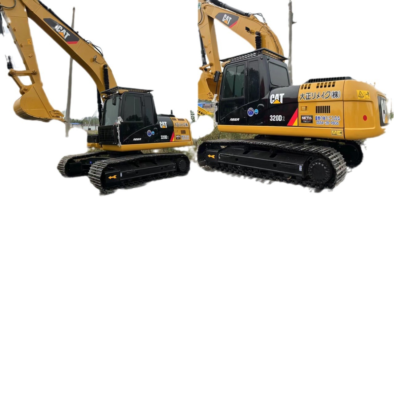 Exportación de excavadoras CAT320 CAT323 CAT325 CAT330 CAT336