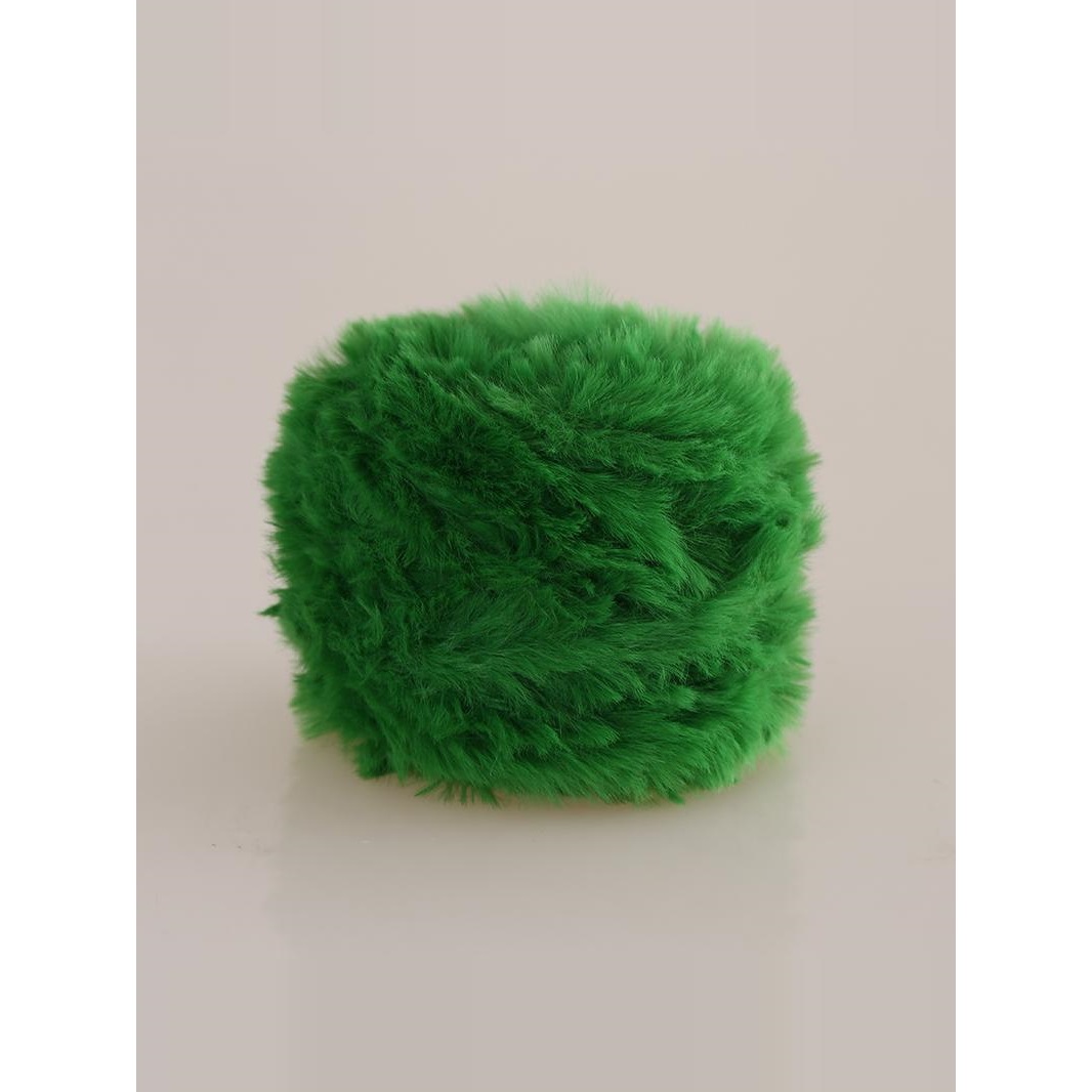 2026五送一猫耳帽仿貂绒仿皮草仿水貂粗毛线手工包DIY围巾钩马年