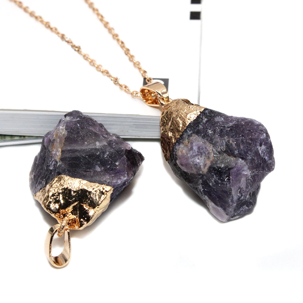 Fashion Irregular Crystal Plating Inlay Crystal Jewelry Accessories 1 Piece