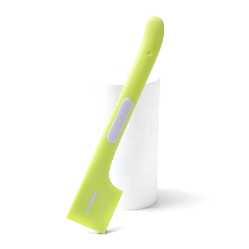 Pet puede cuchara de silicona mango largo gato abrelatas húmedo gato comida cuchara agitación alimentador PET vajilla al por mayor