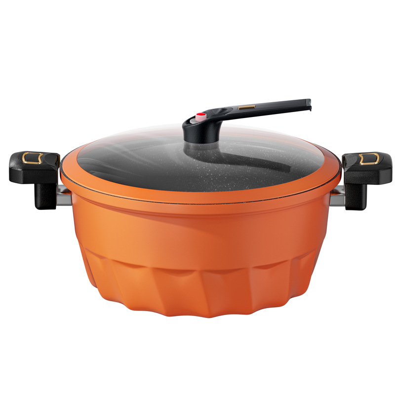 Nuevo tipo de cocina multifuncional de cocina antiadherente de gran capacidad de cocina general de cocina