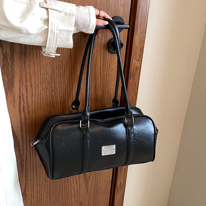 Borsa dal design di nicchia francese per la nuova borsa tote portatile ad alta capacità 2023 da donna, borsa a tracolla per il fitness da pendolarismo_voghion.com