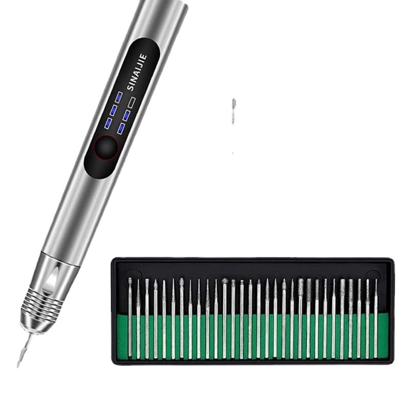 Mini herramienta rotativa inalámbrica 3 control de velocidad de carga USB kit de herramientas rotativas 3690