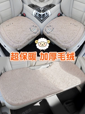 single-piece plush, 2025 new model Wool pad