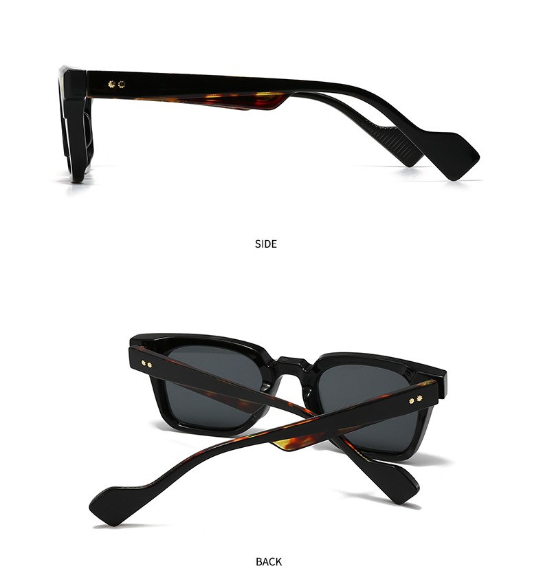Grensoverschrijdende exclusieve hoekige cat eye zonnebril moderne retro bril poten springen cheetah modellering decoratieve zonnebril 6060_voghion.com