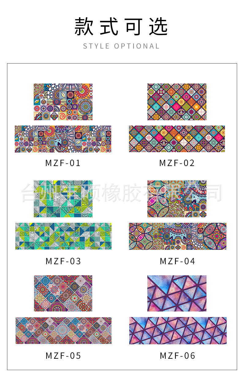 复古民族风厨房垫耐脏吸水卫生间玄关门垫长条地毯卧室