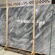 佛罗伦萨灰天然大理石踏步板室内装修楼梯大理石地板石材