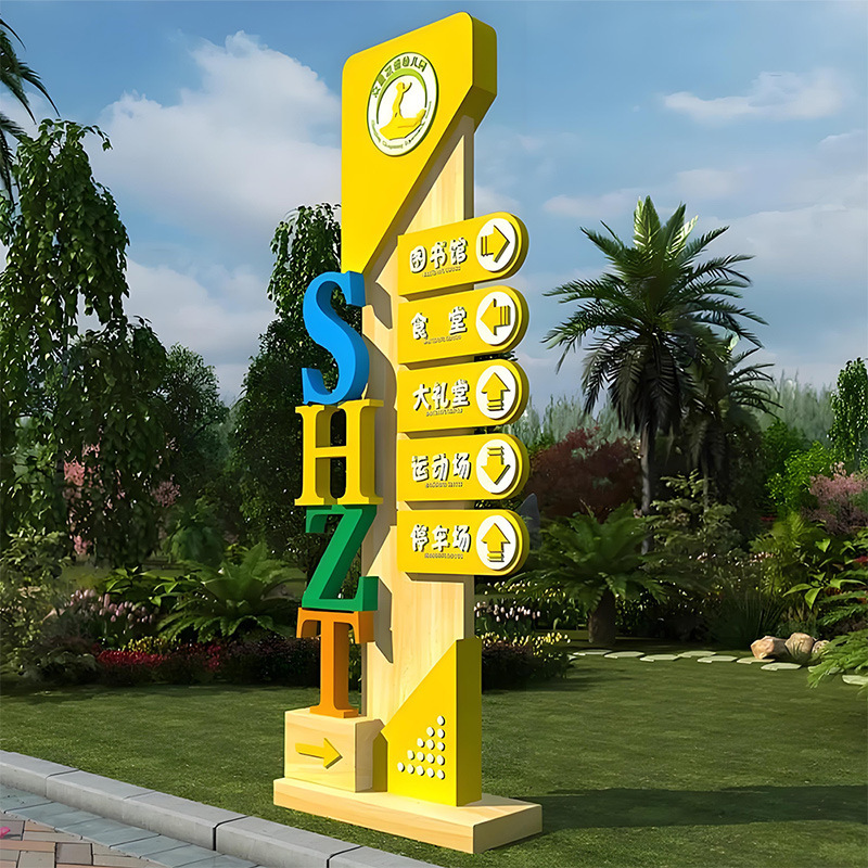 Outdoor Spirit Fortification Signage, Parking Lot Guidance, Scenic Spot Navigation, Park Signage, Advertising Development, Commercial Use