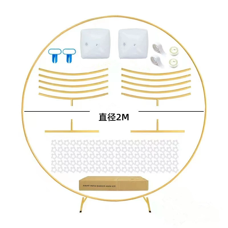Трансграничный железный круг Воздушный Шар АРКА кронштейн металлический круг свадебная композиция железный круг уличная композиция реквизит