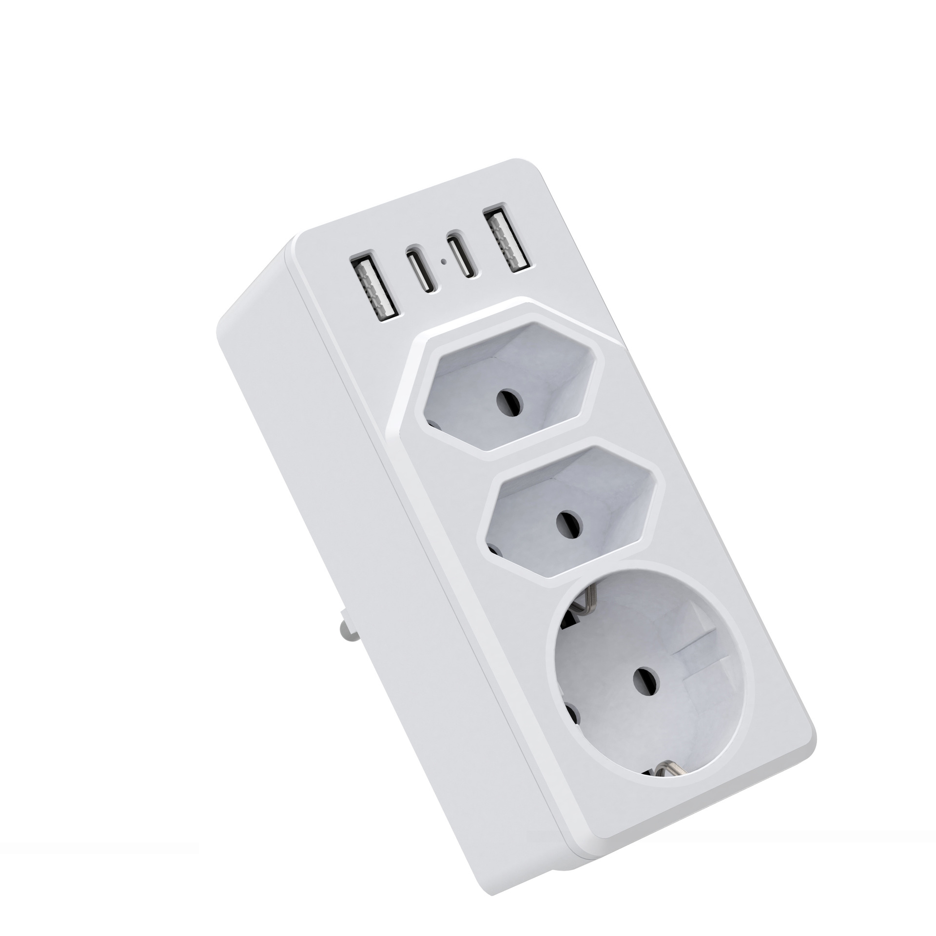 Spina da muro, adattatore, presa di ricarica specifica per l'Europa, presa di espansione standard europea_voghion.com