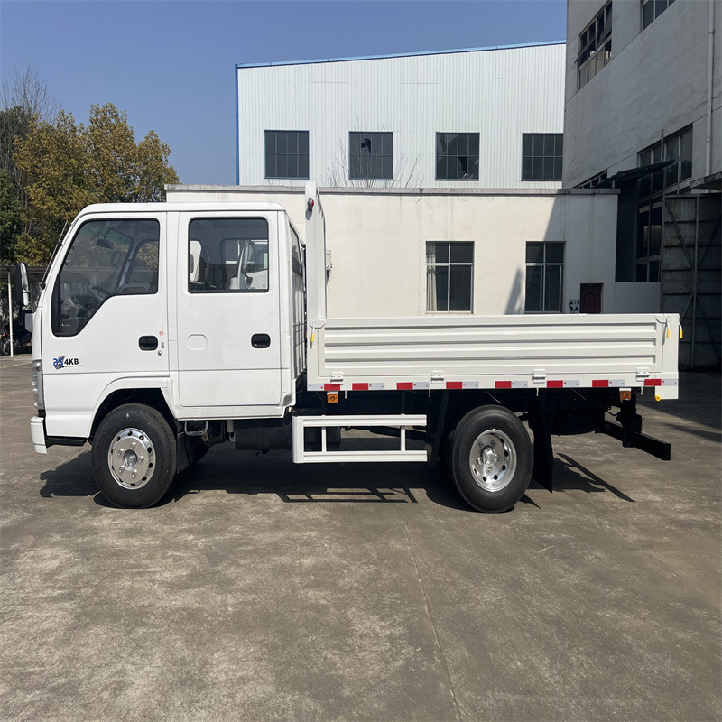 Isuzu Double Row Dump Truck 4*4 Truck Isuzu Engineering Vehicle Factory Direct Sales Exported to Central Asia and Russia