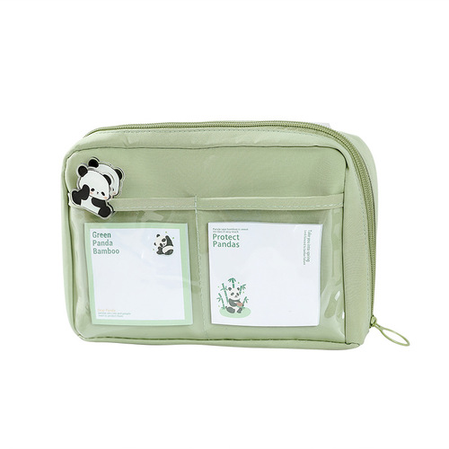 12-story panda large-capacity pen bag for girls, suitable for primary and middle school students, boys and girls, high-definition stationery pencil case