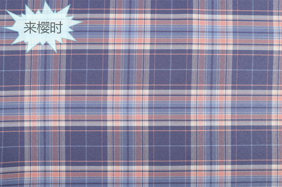 Tela a cuadros de poliéster teñida en hilo, disponible en stock, para uniformes JK, faldas plisadas, bolsos, estilo chino, jacquard image 46