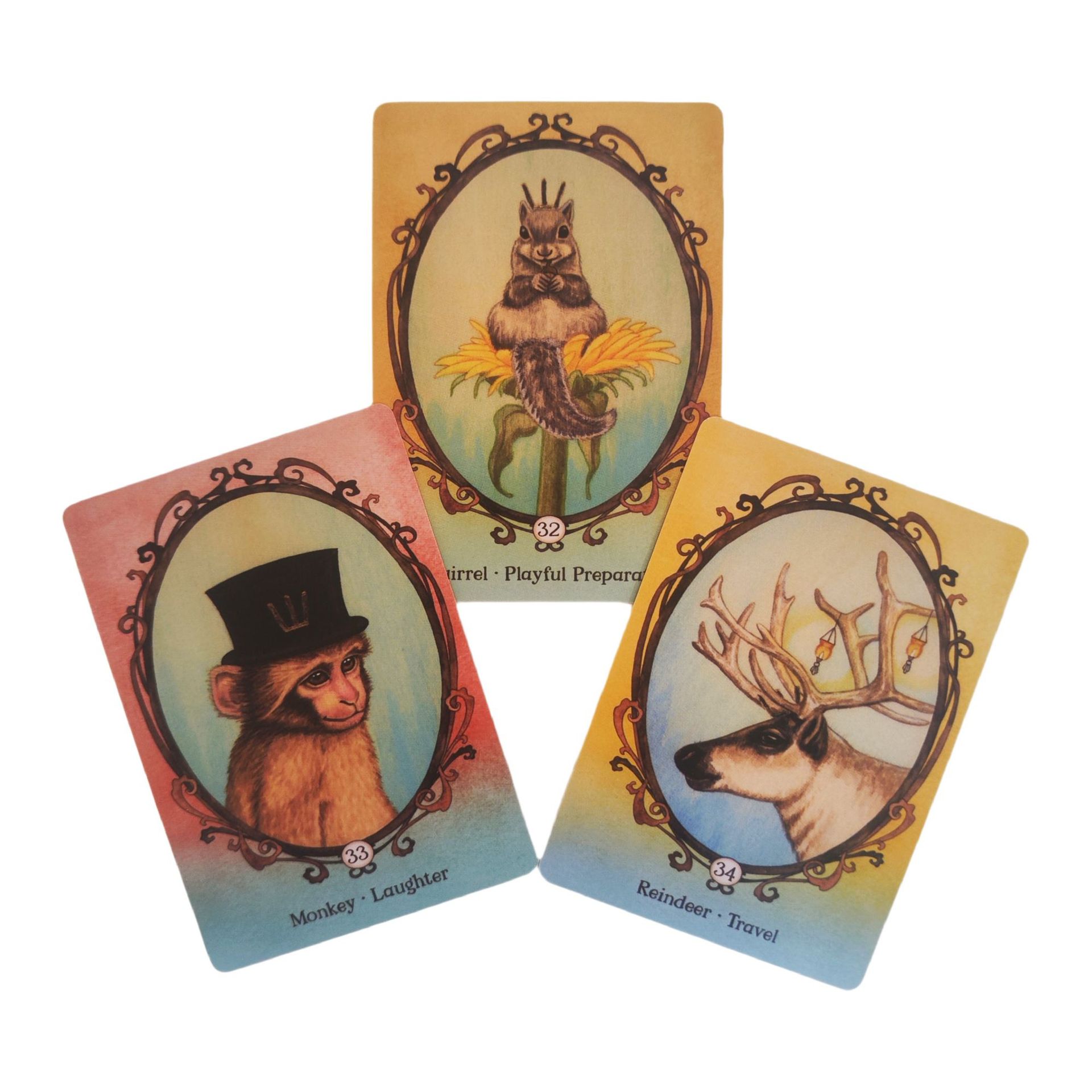 Animal Companion Wing Hoof And Paw Oracle Populair grensoverschrijdend bordspel Engelse kaarten_voghion.com