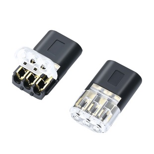 D3 Plug-In Plug-In 3-In-3-Out Led Solder-Free and Wire-Free Terminal Block Three-Wire Plug-In