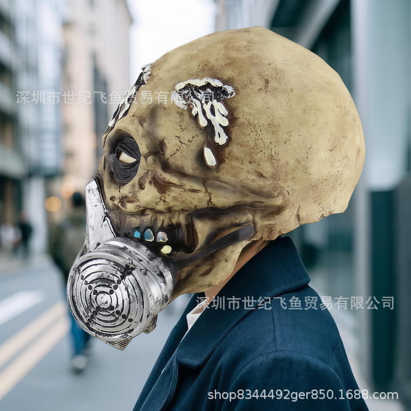 Halloween Fallout 3 máscara de terror CS máscara de protección Resident Evil cosplay peripheral accesorios de vestuario