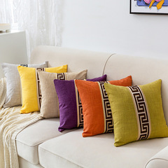 家居美式抱枕靠墊辦公室座椅沙發裝飾家居用品沙發墊套批發