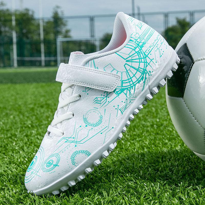 Cross-Border Export Men's and Women's Football Shoes Tf Short Spikes, Broken Spikes, Long Spikes, Sports Kidsren's Training Shoes, Youth Sports Shoes