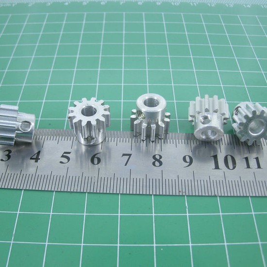 Motor Teeth 1 Mold 13 Teeth Aluminum Gear Big Foot Climbing Car Gear Accessories Ultra-light and Ultra-wear-resistant Affordable Price Motor Teeth 1 Mold 13 Teeth Aluminum Gear Big Foot Climbing Car Gear Accessories Ultra-light and Ultra-wear-resistant Affordable Price