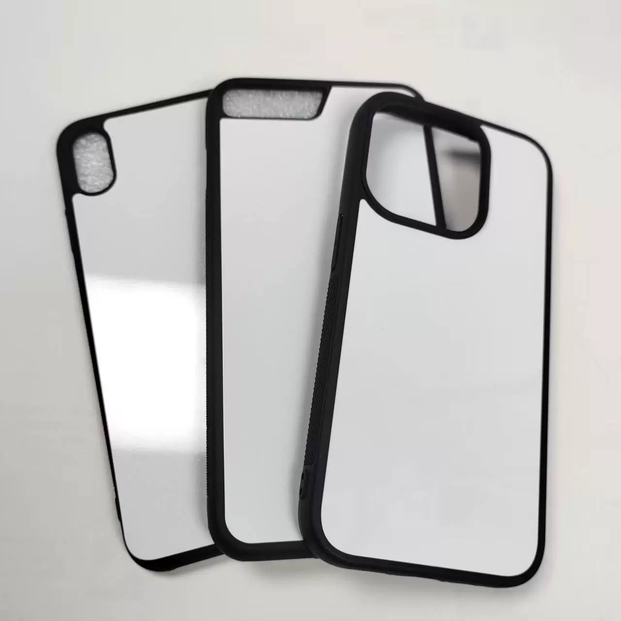 适用苹果17romax手机壳2D铝片热转印保护套TPU+PC半成品