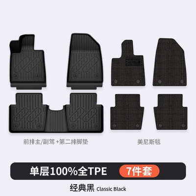 Vehicles, All-Weather Tpe Car Floor – Modelə uyğun ayaqaltı - zhiji-ls6-tpe-foot-pads-menis