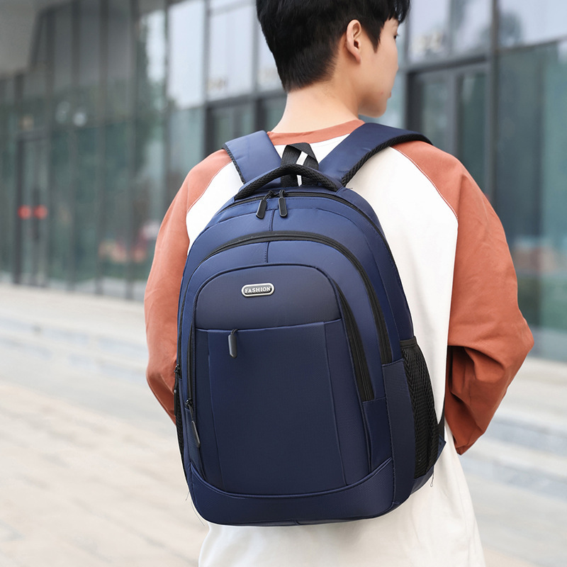 Nueva mochila de negocios de cercanías, mochila para estudiantes de deportes de ocio para hombres, bolsa de computadora multifuncional de gran capacidad para viajes de negocios