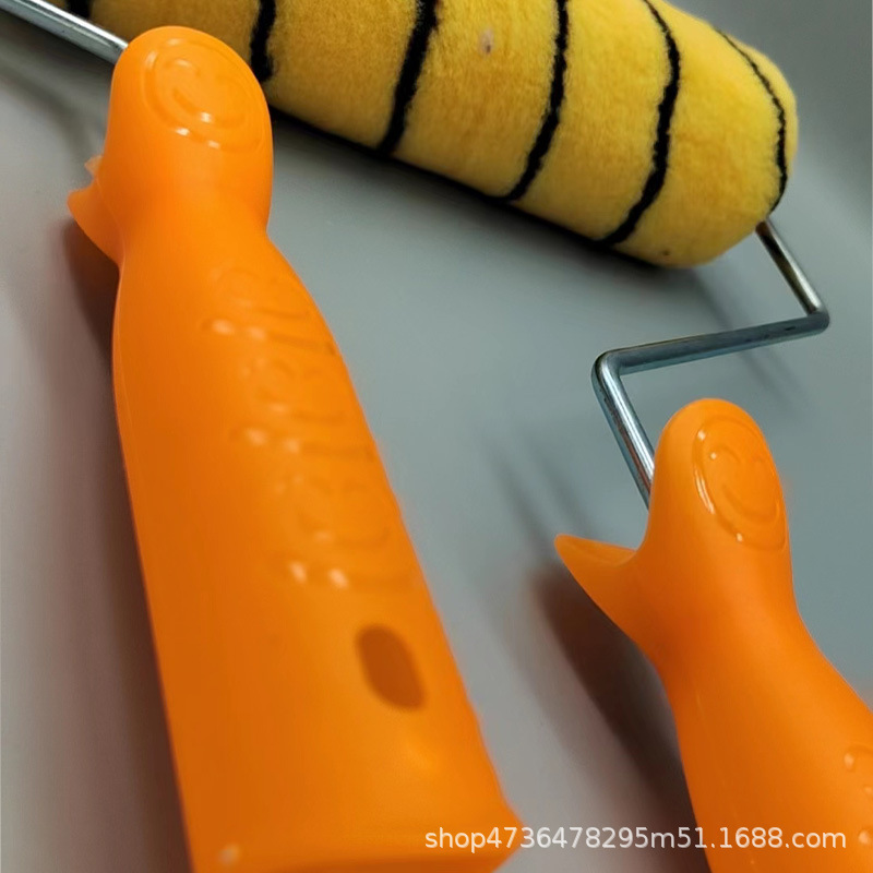 9 pulgadas de poliéster de piel de tigre un cepillo de cilindro de dibujo de pintura de pared cepillo de cilindro