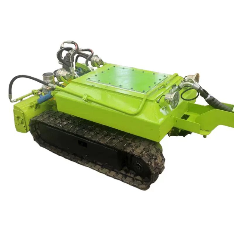 水中自走式クローラシャーシ浚渫ロボット石油タンクパイプ河川泥除去機|undefined