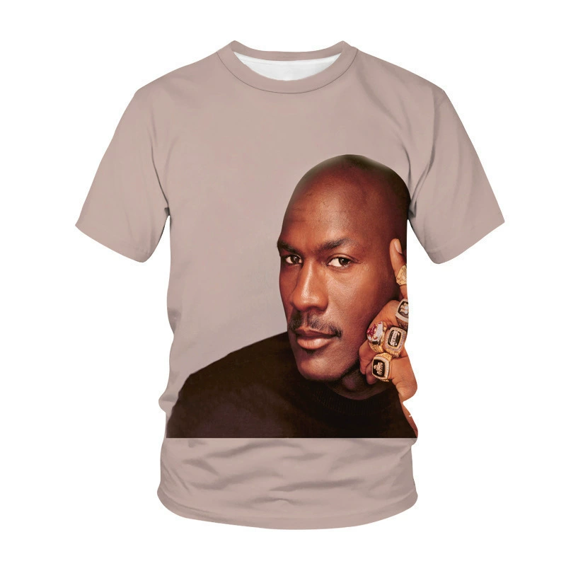 Новый cross-border Kobe Bryant синий шар commemorative футболка 3D печать