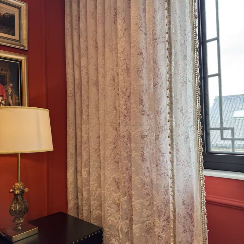 New Wool Embroidered Gauze Curtains for High-End Living Rooms and Bedrooms, Light-Transmitting and Opaque White Gauze Embroidered Balcony Cut Out Gauze Curtains New Wool Embroidered Gauze Curtains for High-End Living Rooms and Bedrooms, Light-Transmitting and Opaque White Gauze Embroidered Balcony Cut Out Gauze Curtains